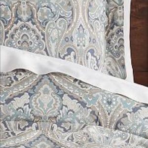 Pottery Barn McKenna  King Duvet  & 2 Euro shams